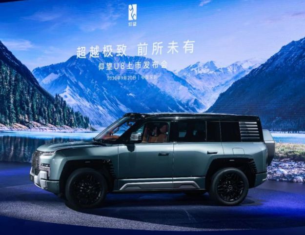 用车销冠仰望U8上市一周年！j9九游会登录24年百万乘(图5)
